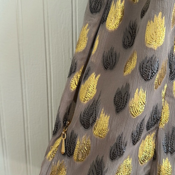 Liefsdottir x Anthropologie Firewing Silk Metallic Top - Picture 7 of 8